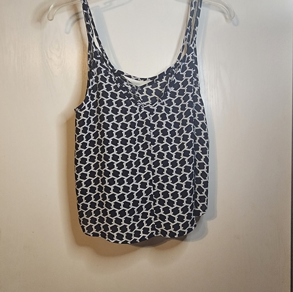 Agaci Black and White Strappy Blouse - Picture 4 of 5